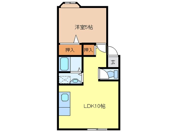 セジュールボードの物件間取画像